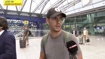 Morata ya está en Londres para pasar el reconocimiento médico