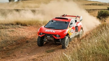 Loeb con el BRX en la Baja Aragón.