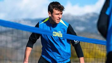 David López, central del RCD Mallorca.