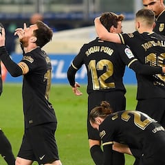 Messi, más goles que Haaland, Mbappé y Cristiano en 2021