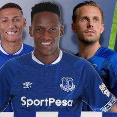 El once del Everton tras gastar 100 M€ y romper el mercado de la Premier en el último día
