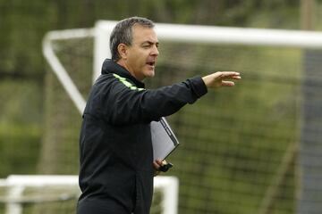 Atlético Nacional trabaja para seguir líder de la Liga Águila. Prepara su próximo juego, ante Bucaramanga.