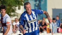 Guidetti con el Alav&eacute;s.