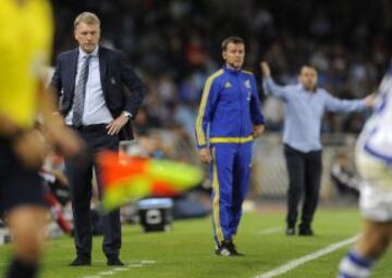 El entrenador de la Real Sociedad David Moyes.