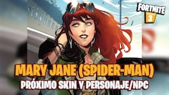 Fortnite: Mary Jane (Spider-Man) llegará próximamente como skin y NPC