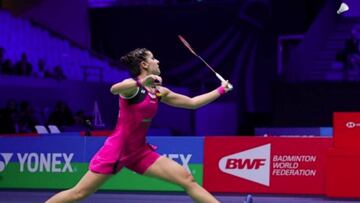 Carolina Marín sella el billete para las semifinales en París