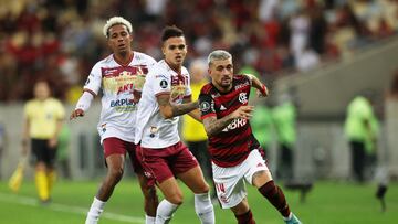 Flamengo goleó 7-1 a Tolima en el Maracná por la vuelta de los octavos de final de la Copa Libertadores.