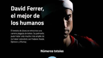 Por qué Ferrer fue el mejor de los mortales: el gráfico de su leyenda