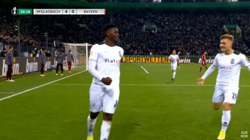 Resumen del Mönchengladbach vs. Bayern de la DFB Pokal