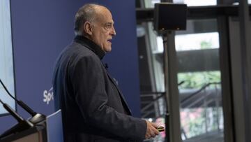 Tebas: "Solo la Serie A puede alcanzar a la Premier"