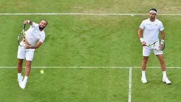 La dupla colombiana cay&oacute;&nbsp; en tres sets ante el norteamericano Rajeev Ram y el brit&aacute;nico Joe Salisbury con parciales de 3-6, 4-6 y 6-7.