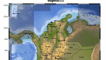 Sismo registrado en San Juan de Arama en el Meta