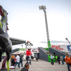 Así se vive el viento en el Olímpico Benito Juárez previo a la Final de Copa MX