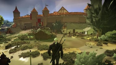 Así se vería The Witcher 3 con gráficos de Nintendo 3DS