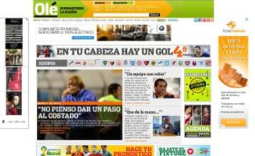 Portadas de la prensa extranjera