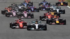 Hamilton, leyenda en Silverstone; abandonan Alonso y Sainz