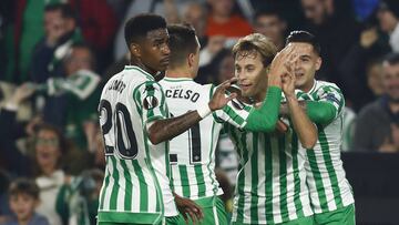 29/11/18  PARTIDO DE EUROPA LEAGUE  FASE DE GRUPOS  BETIS OLYMPIACOS GOL ALEGRIA PI&Ntilde;A CANALES