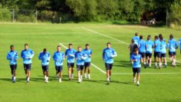 Eliseu y Flávio no participaron en el primer entrenamiento