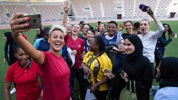 Lianne Sanderson: "El Mundial de Qatar será un evento increíble"