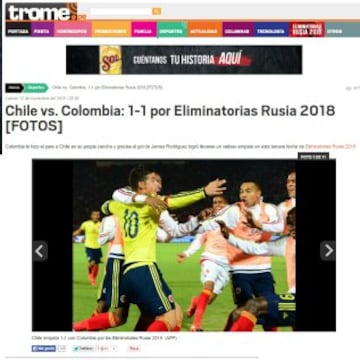 Las repercusiones tras el empate de Chile