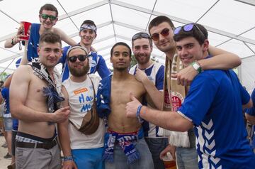 Fan Zone del Alavés. 