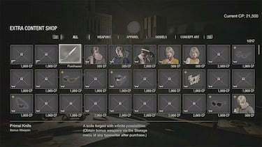 Resident Evil 4 remake: how to unlock the infinite knife