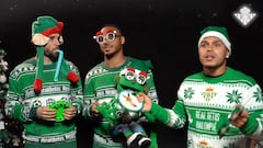 ¡El Cucho lidera los villancicos del Real Betis!