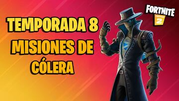 Misiones de Cólera en Fortnite Temporada 8; cómo completarlas y sus recompensas