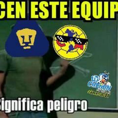A reír un rato con los Memes del Pumas vs América
