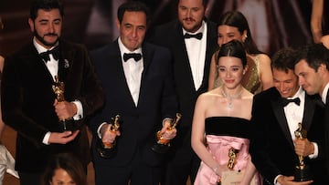 The 2025 Oscars saw "Anora" take home five Academy Awards. All the action from the red carpet to the ceremony and announcement of winners is here.