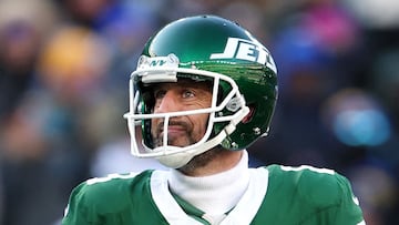 The text had already been written to celebrate the legendary achievement from the current Jets quarterback, but that was not the story of the night.