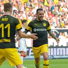 El mejor Alcácer: un gol cada 18'