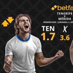 CD Tenerife vs. AD Mérida: horario, dónde ver, pronósticos y clasificación