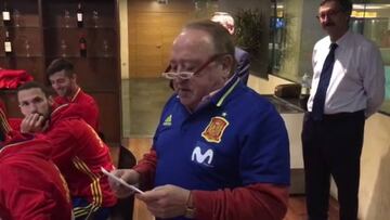 Esteso les cantó a los Sub-21: sólo hace falta ver sus caras...