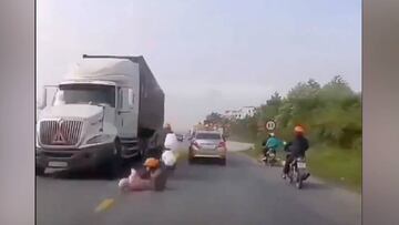 Milagro en la carretera: atentos a lo que hizo esta madre para evitar una tragedia