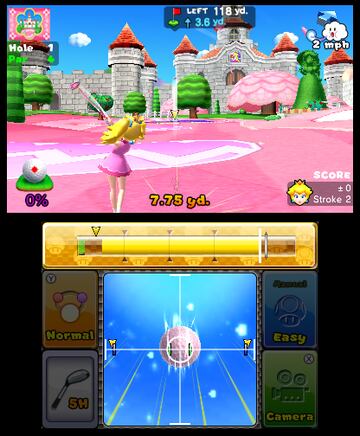 Captura de pantalla - Mario Golf World Tour (3DS)