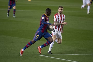 Dembelé e Íñigo Martínez.