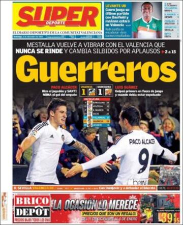 Portadas de la prensa mundial