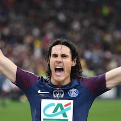 Cavani garantiza gol: 34 por año desde que llegó al Nápoles