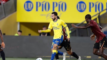 05/10/2025 FUTBOL SEGUNDA DIVISION TEMPORADA 25/26 PARTIDO UD LAS PALMAS - CADIZ Kirian