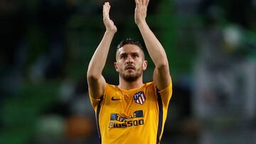 Koke, jugador del Atlético de Madrid.
