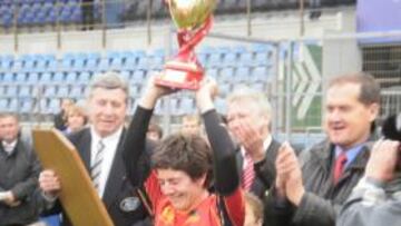 Isabel Rodríguez, capitana.