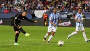 Cristiano, en el 0-4 de 2011.