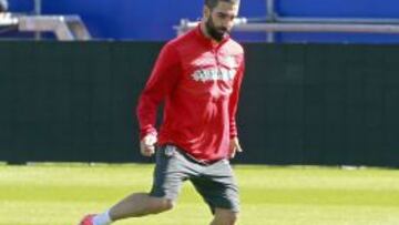 Arda se entrenó ayer bien.