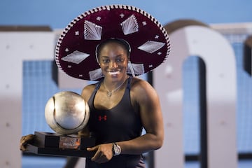 La estadounidense Sloane Stephens, quien ganó la edición del 2016 del Abierto Mexicanos de Tenis también estará en Acapulco. Número 13 en el Ranking de la WTA suma tres títulos internacionales además de un grand slam (Abierto de Estados Unidos, 2017).