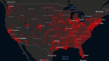 Estados Unidos super&oacute; las 60,000 muertes a causa de coronavirus y este jueves amanece con m&aacute;s de un mill&oacute;n de personas contagiadas por COVID-19.