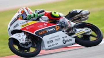 Efr&eacute;n V&aacute;zquez ha sido el m&aacute;s r&aacute;pido de Moto3.