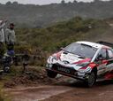 El Toyota de Meeke es lider en el inicio del WRC de Argentina