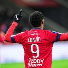 Jonathan David hace historia con el Lille