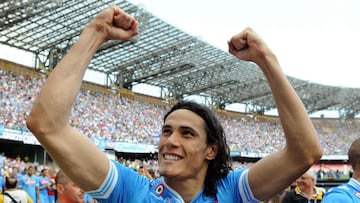 Napoli slam Cavani and Di Maria rumours as fake news